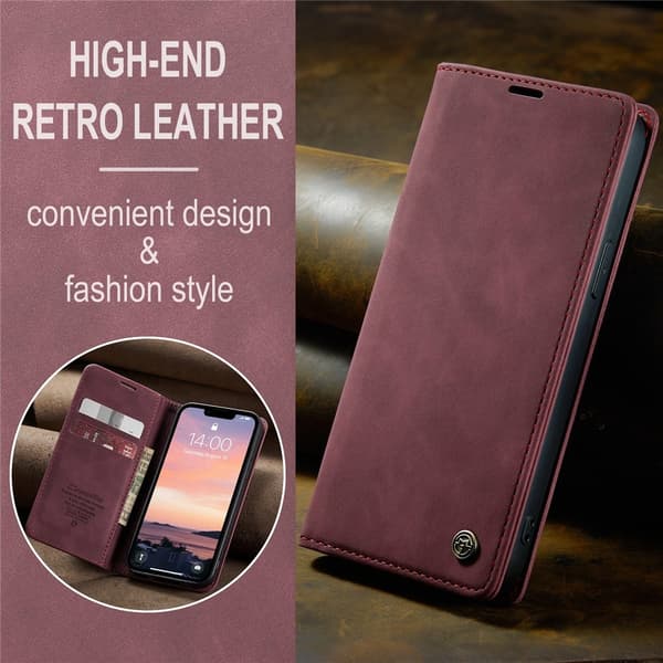 CASEME lommebokdeksel for iPhone 17e / 16e