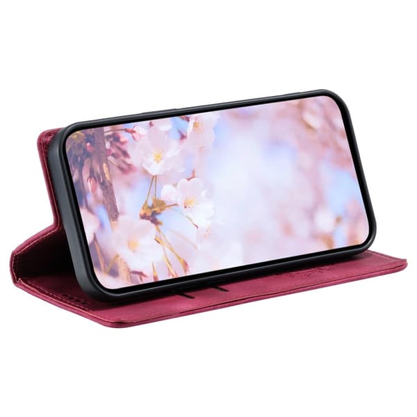 Deksel for iPhone 17 Pro Max med Magnetisk Lukking Mønsterpreget