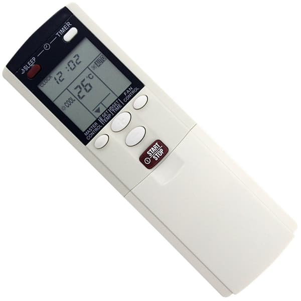 Fjärrkontroll Ersättning för AR-DL2 för Fujitsu Air Conditioner