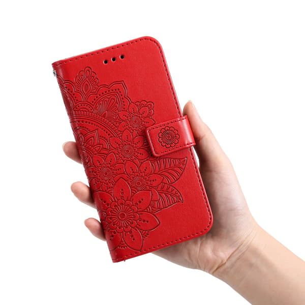 Blommönstrat plånboksfodral till Google Pixel 11 Pro och Google Pixel 11