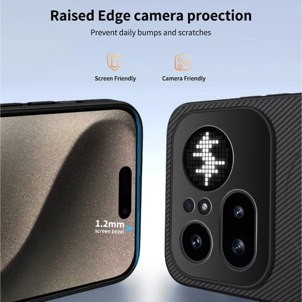 WANLONFENG Til Nothing Phone 4a Pro Magnetisk Mobildeksel med Skjermbeskytter