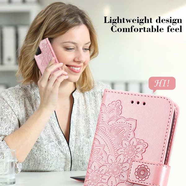 Blomstret pungcover til Google Pixel 11 Pro og Google Pixel 11