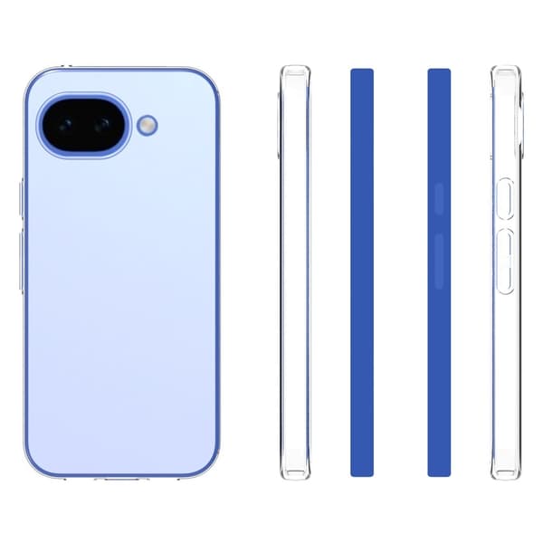 Läpinäkyvä puhelinkotelo Google Pixel 10a - puhelimelle