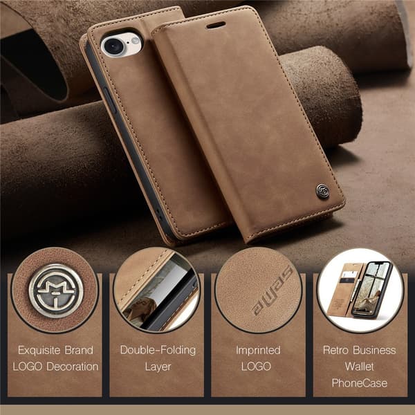 CASEME pungetui til iPhone 17e / 16e