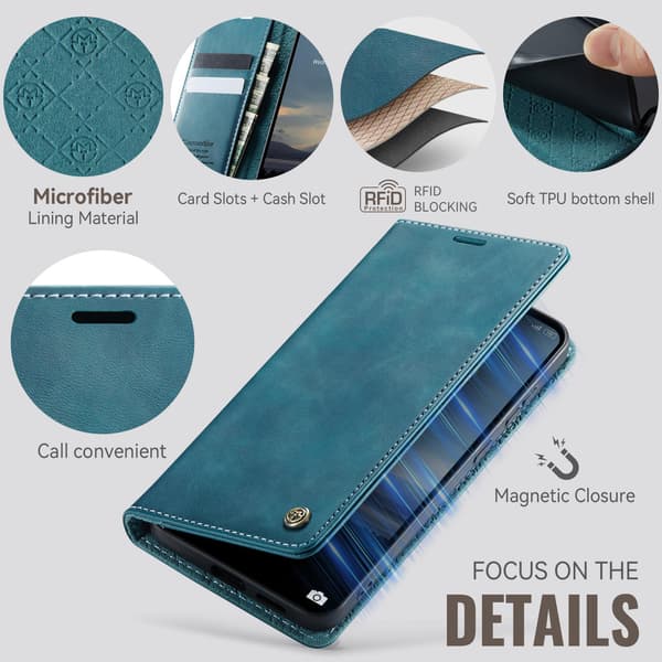 CASEME Till Xiaomi 17T Plånboksfodral