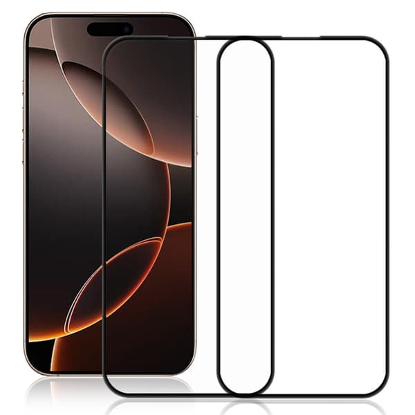 AMORUS 2 stk Skærmbeskyttelse til iPhone 17 Tempered Glass