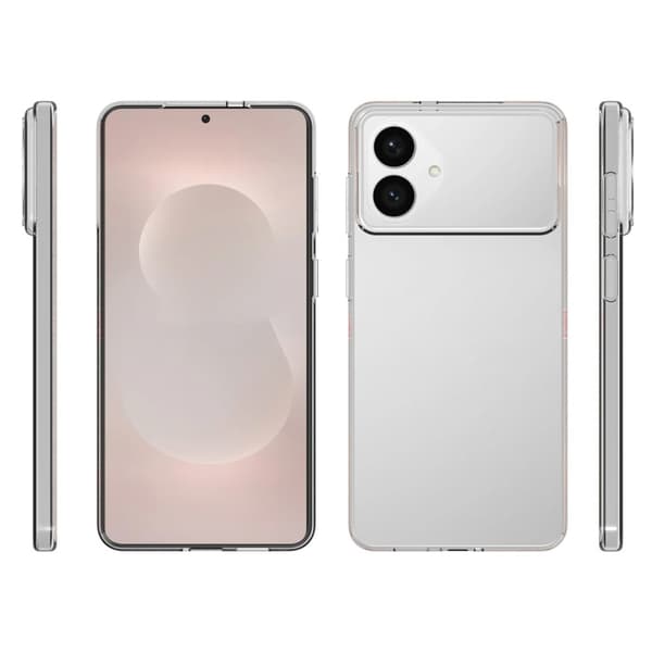 Til Samsung Galaxy S26 Edge Case TPU Cover Bagside