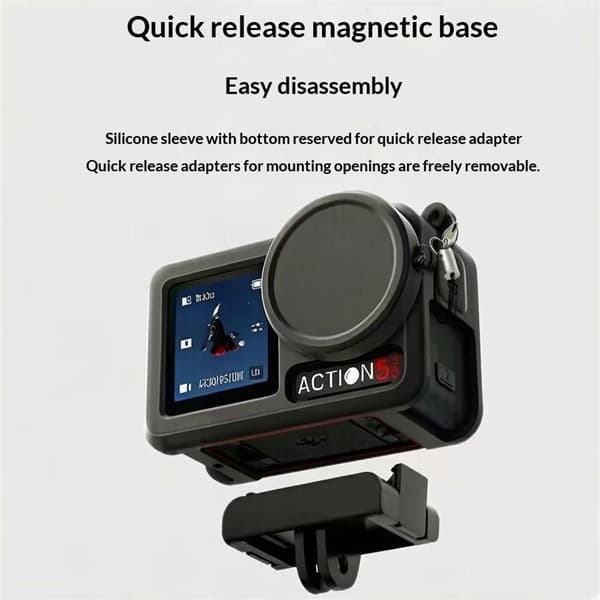 55-i-1 tilbehør til DJI Osmo Action 5 Pro / 4 / 3 Masser af gode ting