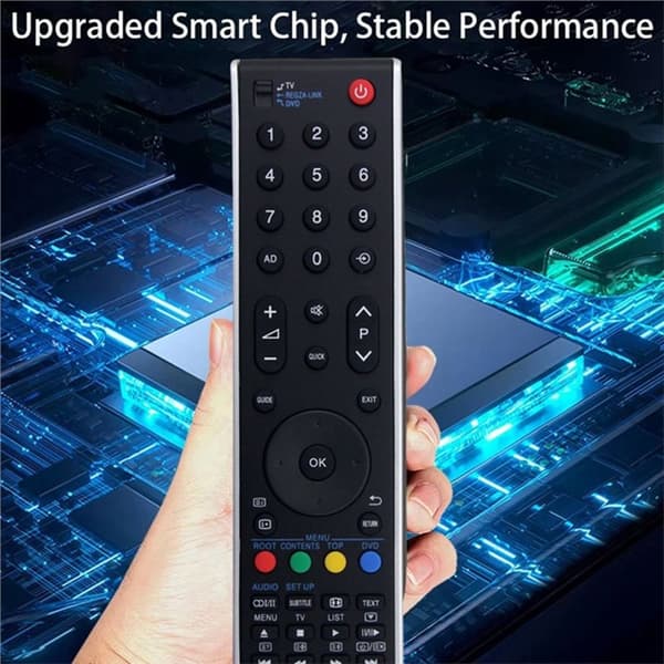 Fjernkontrollerstatning for CT-90344 For Toshiba TV