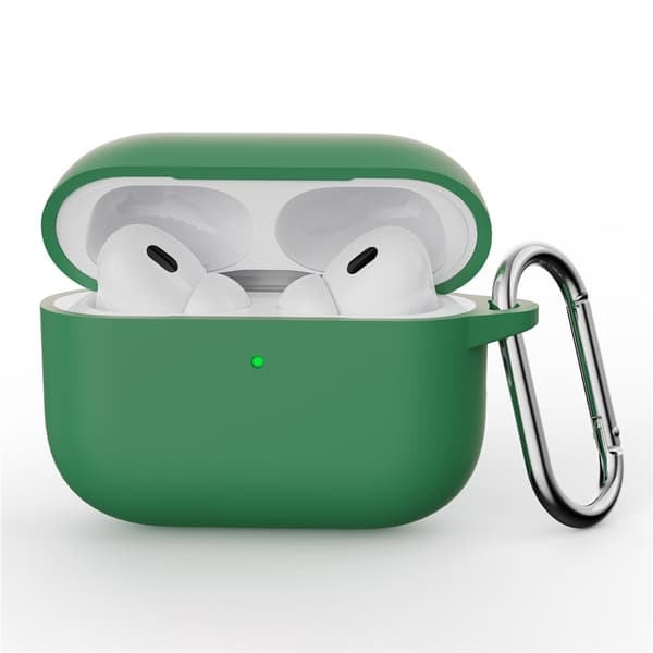 För AirPods Pro 3 Silikonfodral Integrerat Bluetooth-hörlursskydd krok Pine