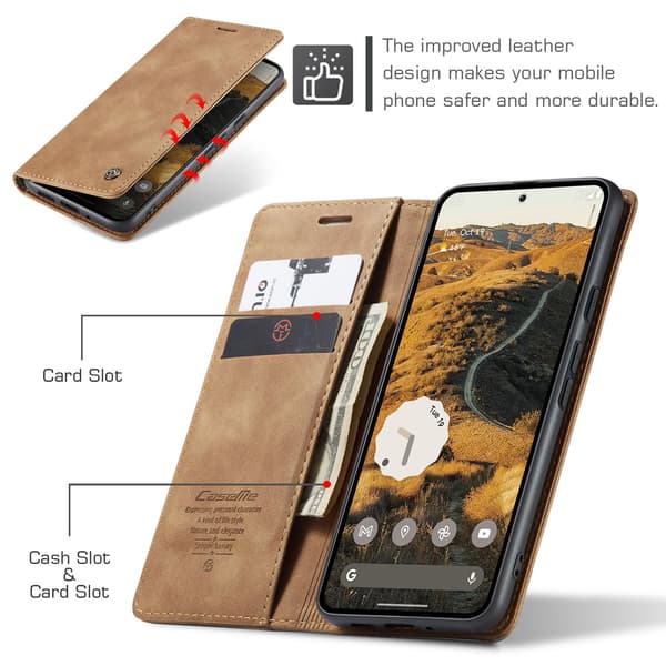 CASEME For Google Pixel 10 Pro XL Etui med Stativ
