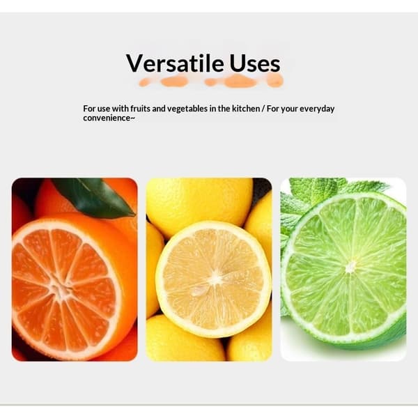 Manuell sitruspresse for sitron, lime og appelsin