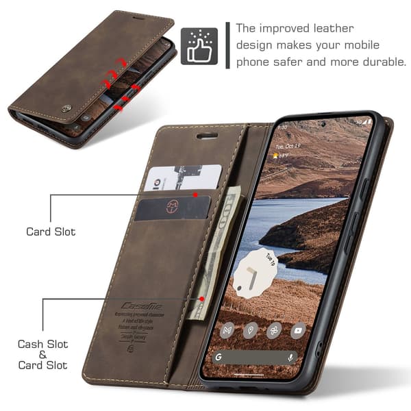 CASEME For Google Pixel 10 Pro XL Etui med Stativ