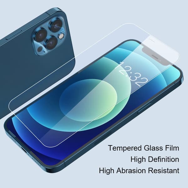 AMORUS 2 kpl Näytönsuoja iPhone 17 Pro Max - puhelimelle