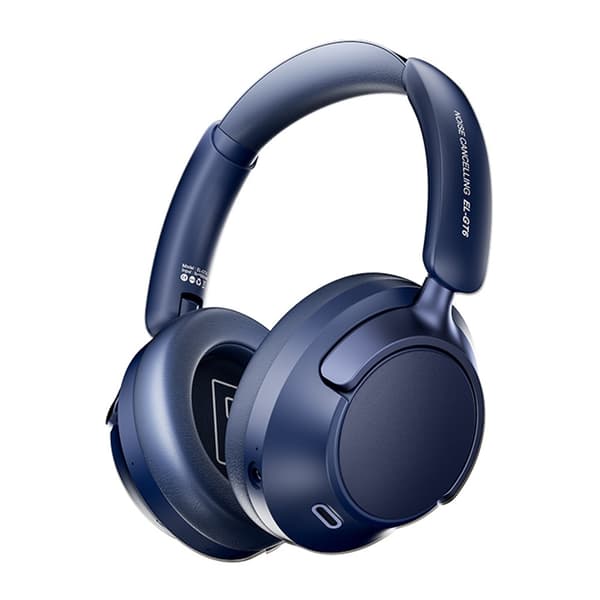 Trådlösa PC Gaming Headset Brusreducerande Over-Ear Bluetooth hörlurar - Blå