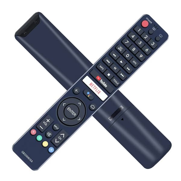TV-fjernkontroll erstatning for GB326WJSA for Sharp TV-stemmefunksjon