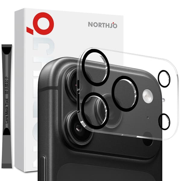 NORTHJO Kameralinsebeskyttelse til iPhone 18 Pro Max