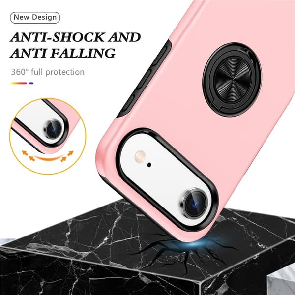 For iPhone Air Hybrid-deksel med Fingerring