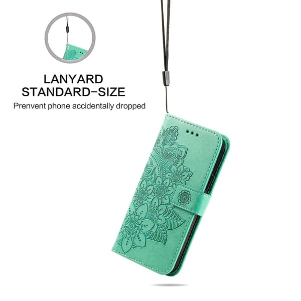 För Xiaomi Redmi 15C Stativfodral Mandala Plånboksfodral