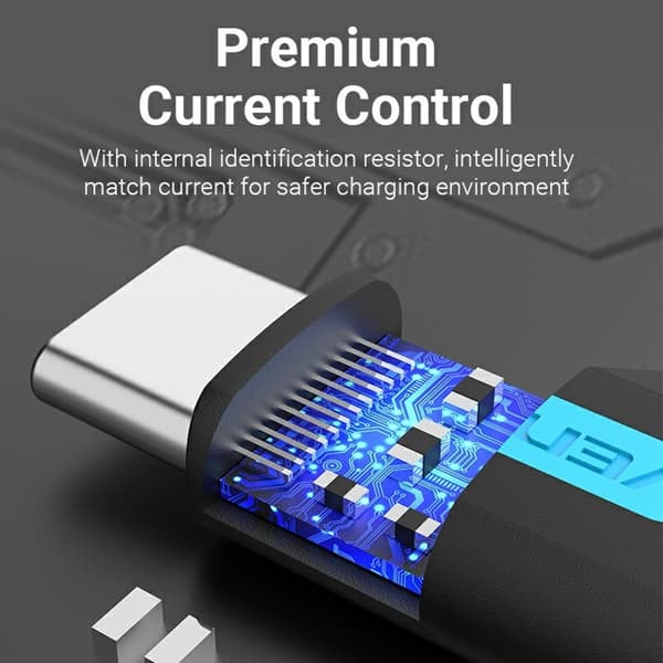 VENTION USB 2.0 USB-C Han til Micro-B Hun Adapter Mini OTG Konverter