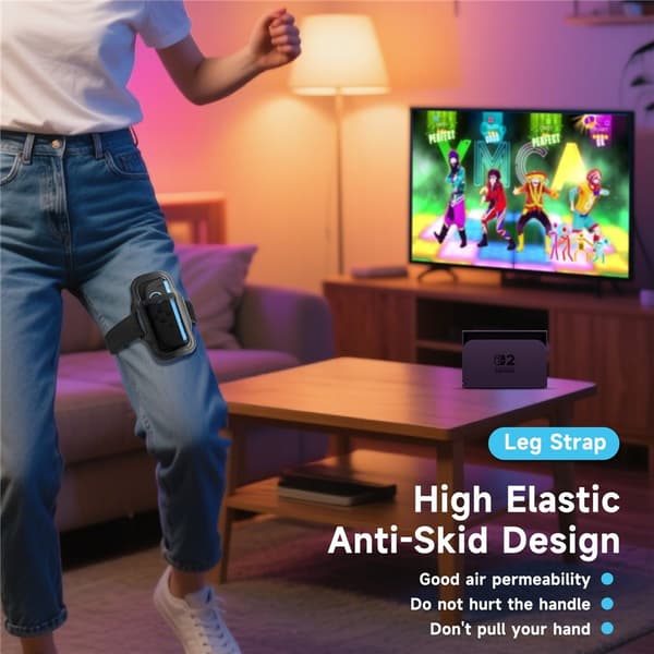 10-i-1 tilbehørssett kompatibelt med Nintendo Switch / Switch 2-deksel