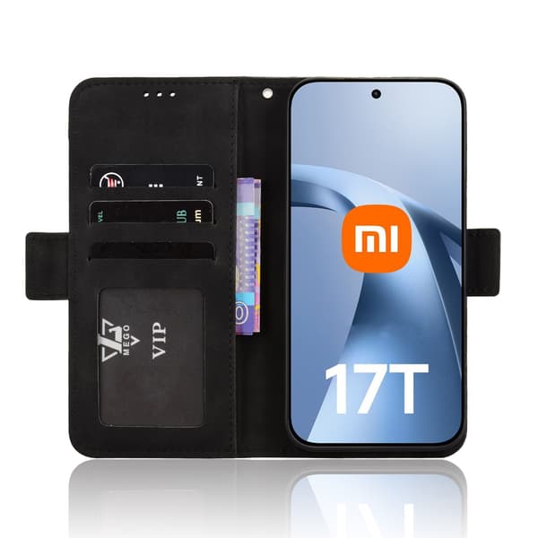 Til Xiaomi 17T Lommebokdeksel