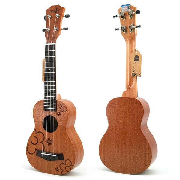 Sapele Ukulele 4-strängad Musikinstrument