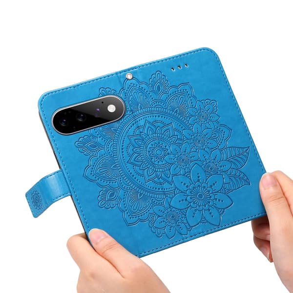 Blommönstrat plånboksfodral till Google Pixel 11 Pro och Google Pixel 11