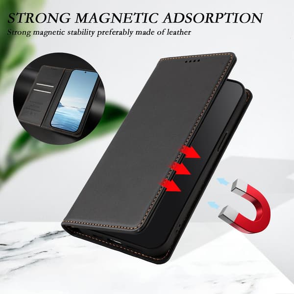Til Samsung Galaxy S26 Magnetisk Lommebokdeksel