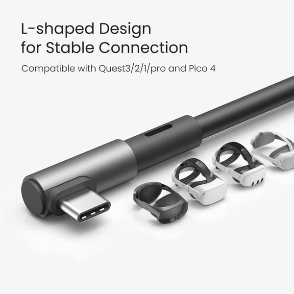 Laddningskabel QC-8.5 5M VR-headset USB 3.0 Dataöverföring Höghastighet