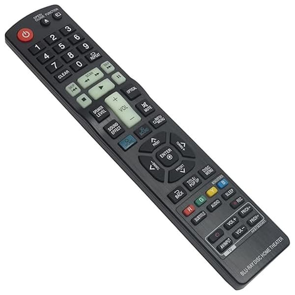 Fjernkontrollerstatning for AKB73635401 for LG Blu-ray DVD-spiller