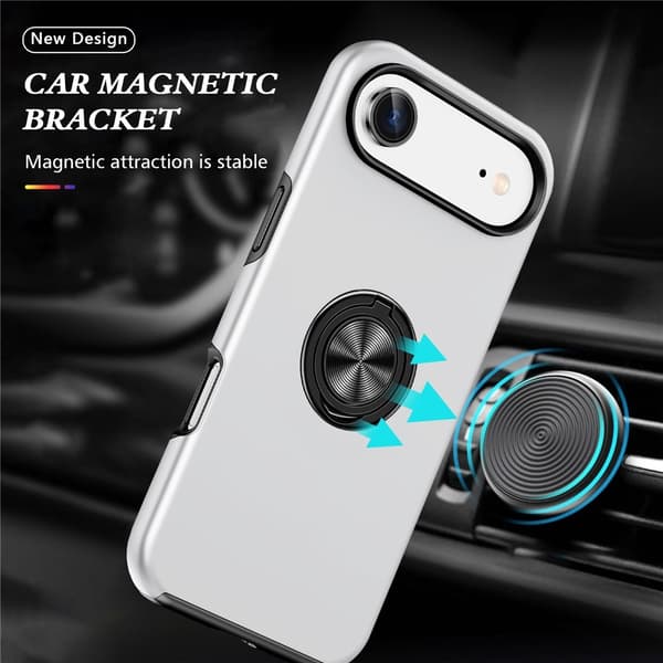 For iPhone Air Hybrid-deksel med Fingerring