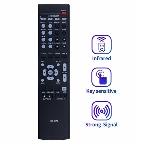 Fjernkontroll erstatning RC-1170 For DENON AV Receiver