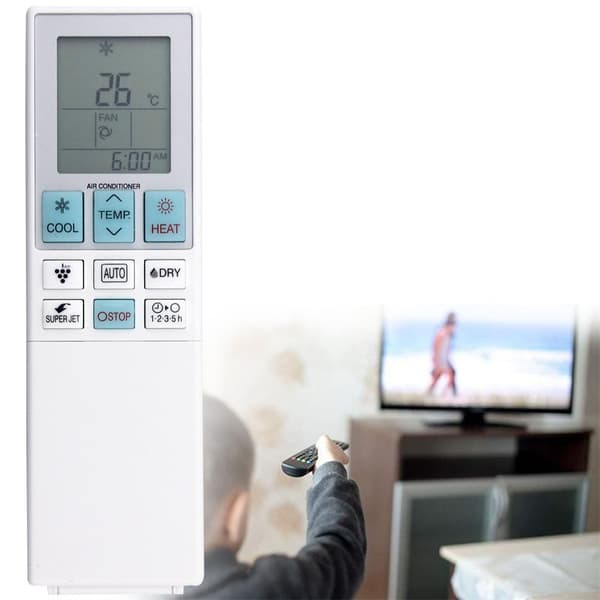Fjärrkontroll Ersättning för CRMC-B153JBEZ för Sharp Air Conditioner