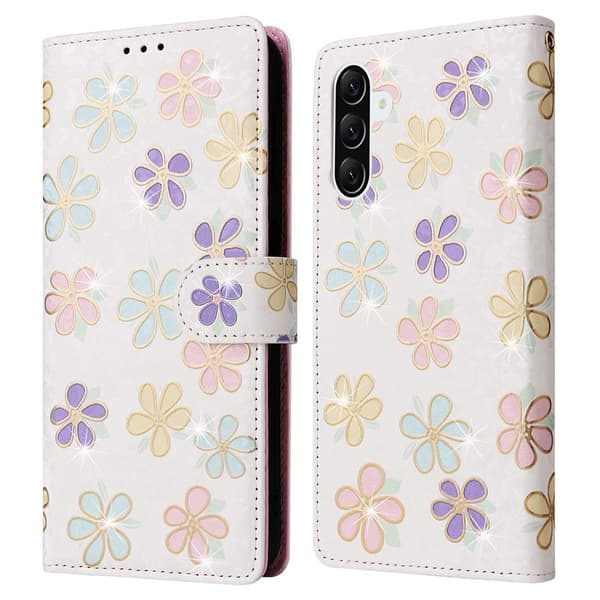 Til Samsung Galaxy A37 5G blomsterdeksel