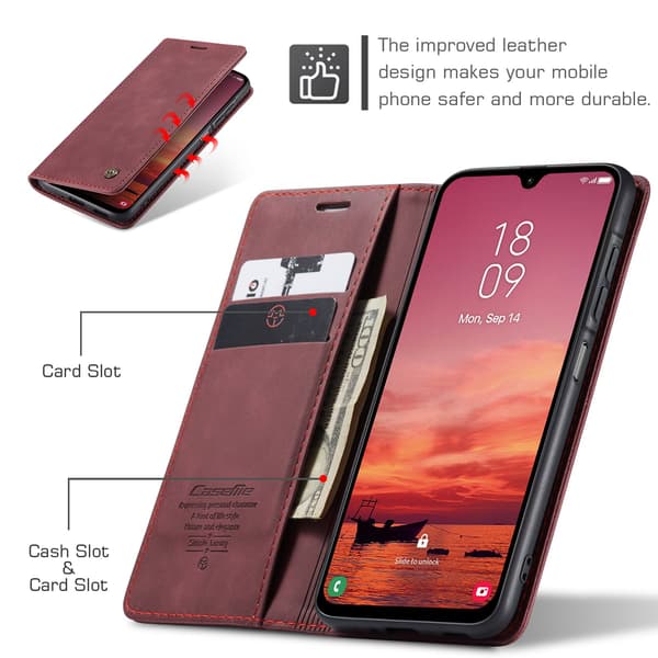 Til Samsung Galaxy A37 5G CASEME Pungetui