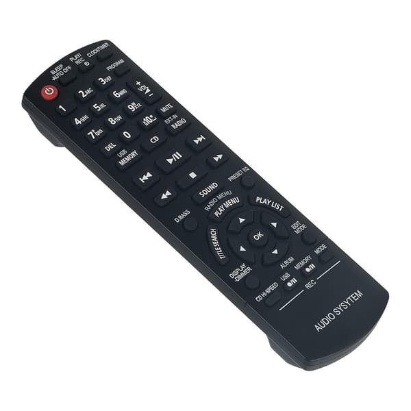 Fjern kontroll utskiftning for N2QAYB000637 for Panasonic Audio Player
