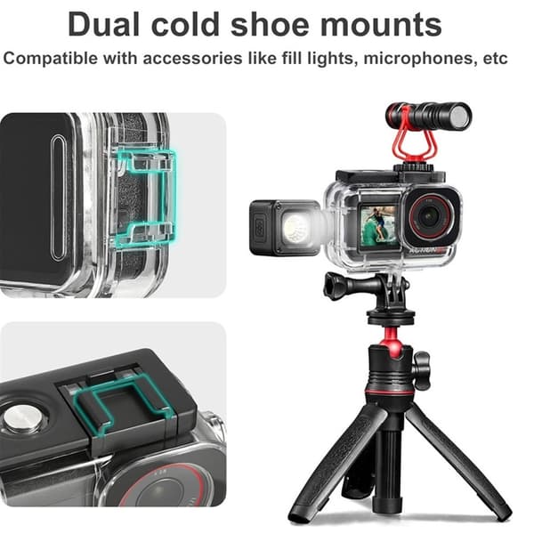 55-i-1 tilbehør til DJI Osmo Action 5 Pro / 4 / 3 Masser af gode ting