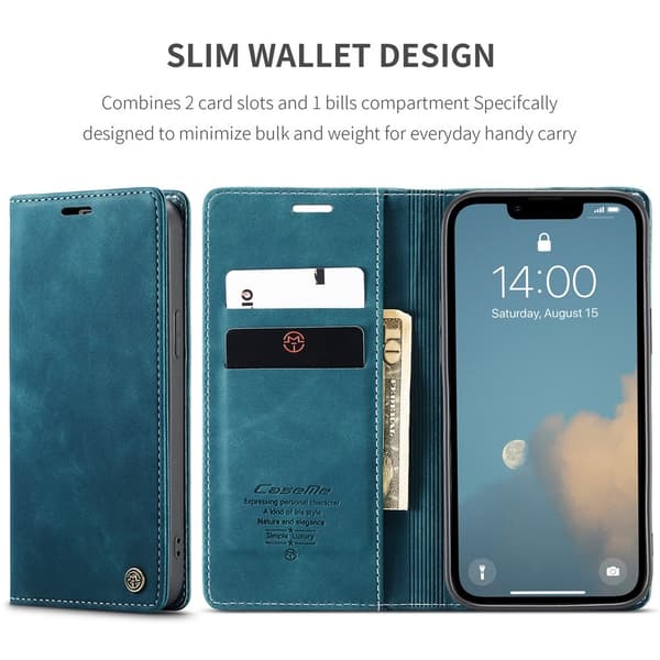 CASEME plånboksfodral till iPhone 17e / 16e