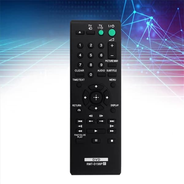 Fjernkontroll erstatning for RMT-D198P For Sony DVD