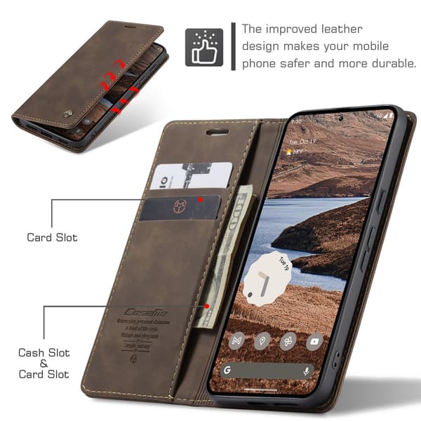 CASEME For Google Pixel 10A Etui med Stativ