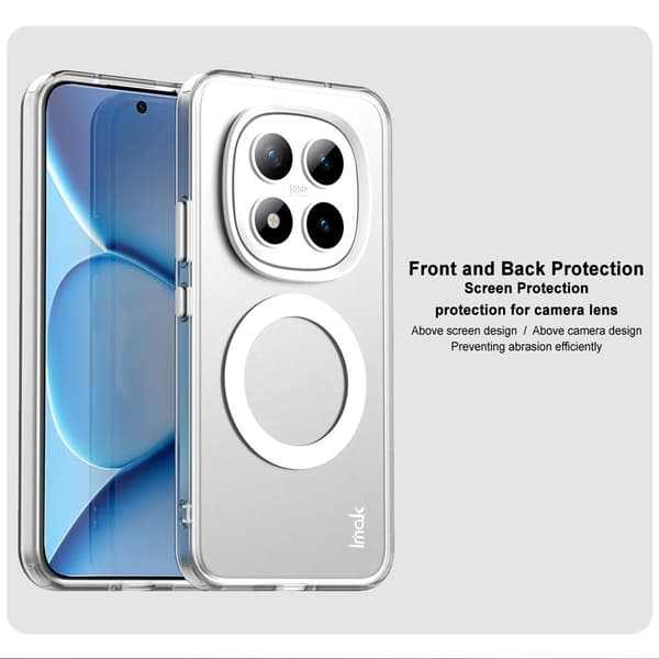 Til Xiaomi Poco M8 Pro 5G / Redmi Note 15 Pro+ 5G / Poco M8 Pro 5G Magnetisk Mobildeksel