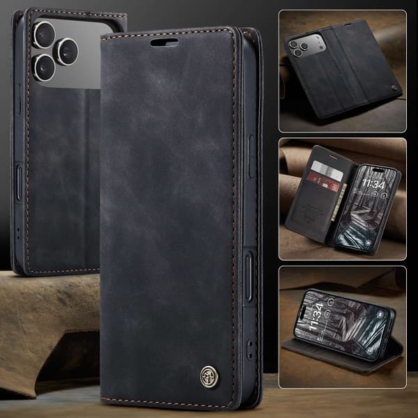 CASEME Retro lompakkokotelo iPhone 17 Pro