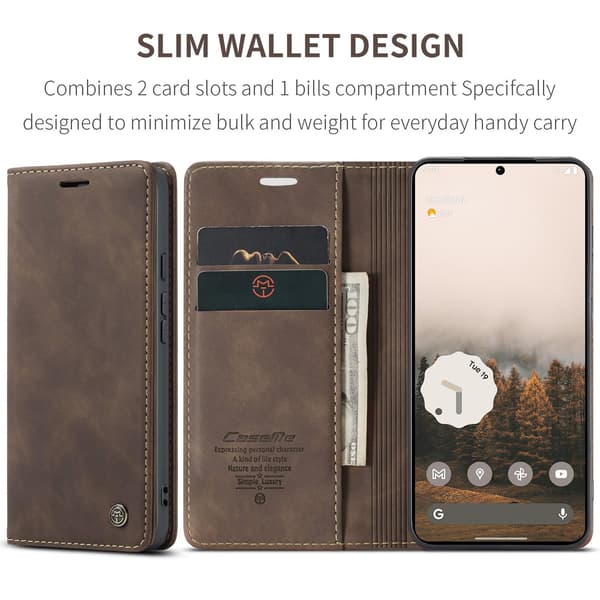 CASEME Pungcover med stativ til Google Pixel 11 Pro og Google Pixel 11