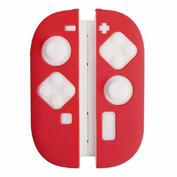 Kompatibelt med Nintendo Switch 2-kontrollerdeksel, støtsikkert - Rød