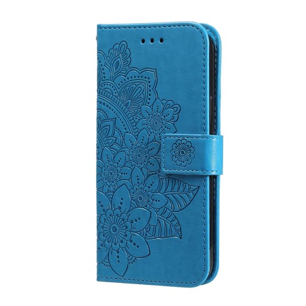 Blomstret Lommebokdeksel med Stativ til Google Pixel 11 Pro XL