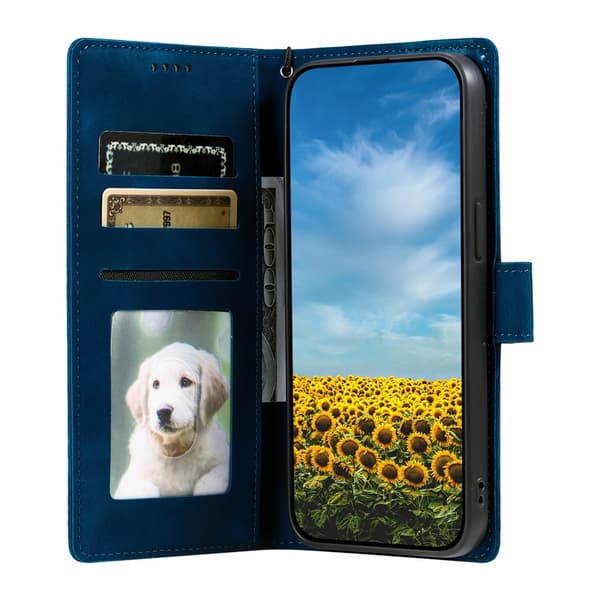 Til Samsung Galaxy S26 tegnebogscover Cover Shell Mandala Blomstermønster