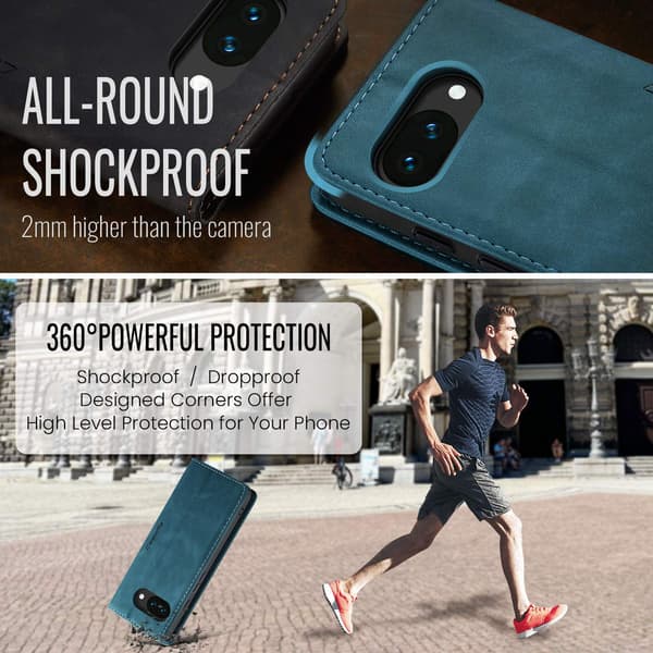 CASEME For Google Pixel 10A Etui med Stativ