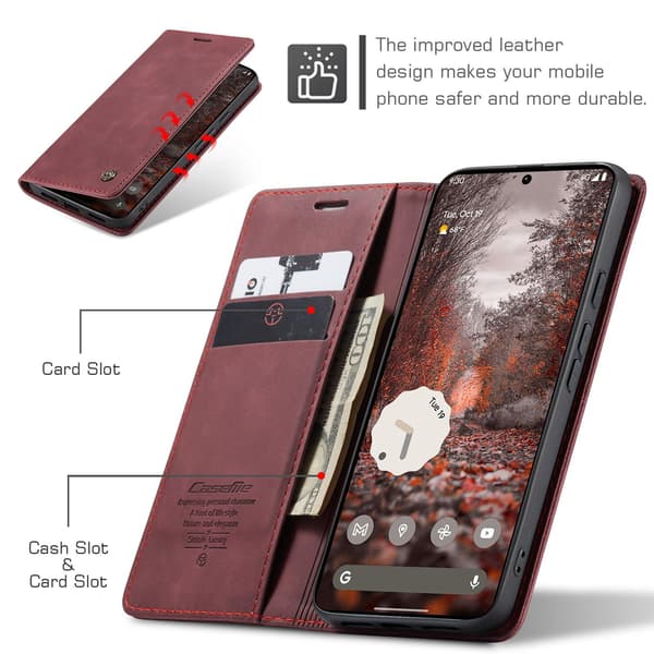 CASEME Pungcover med stativ til Google Pixel 11 Pro og Google Pixel 11