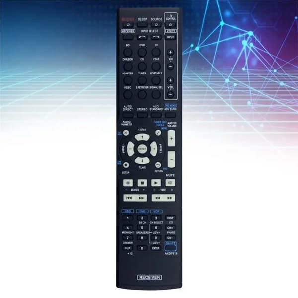 Fjernkontroll Utskiftning for AXD7619 for Pioneer AV-receiver Stereo System